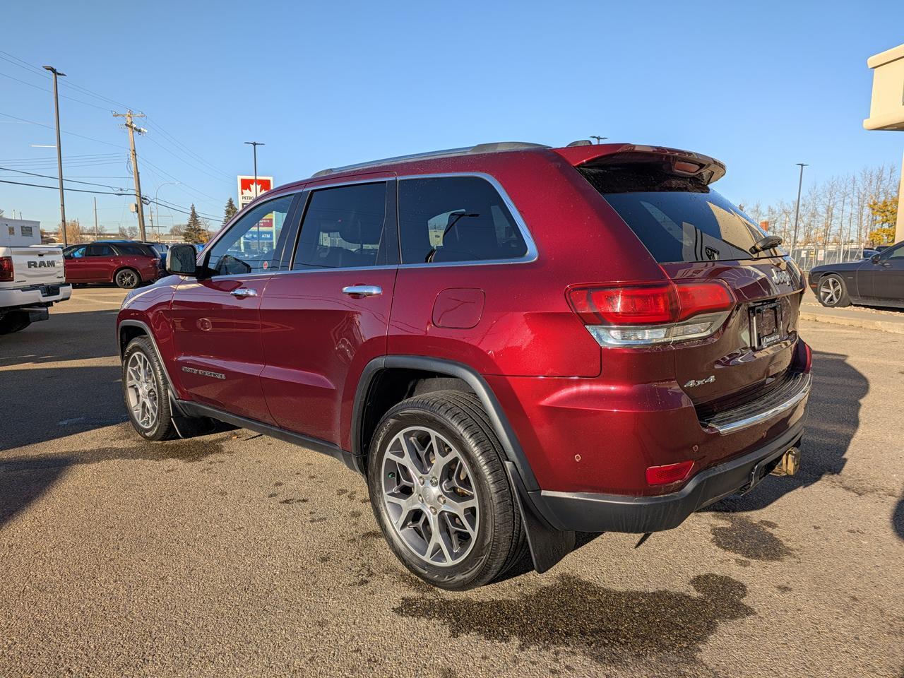 2020 Jeep Grand Cherokee Limited 4x4 | V6 Pentastar | Nappa Leather Heated Vented Seats | NAV | Power Sunroof Redwater AB