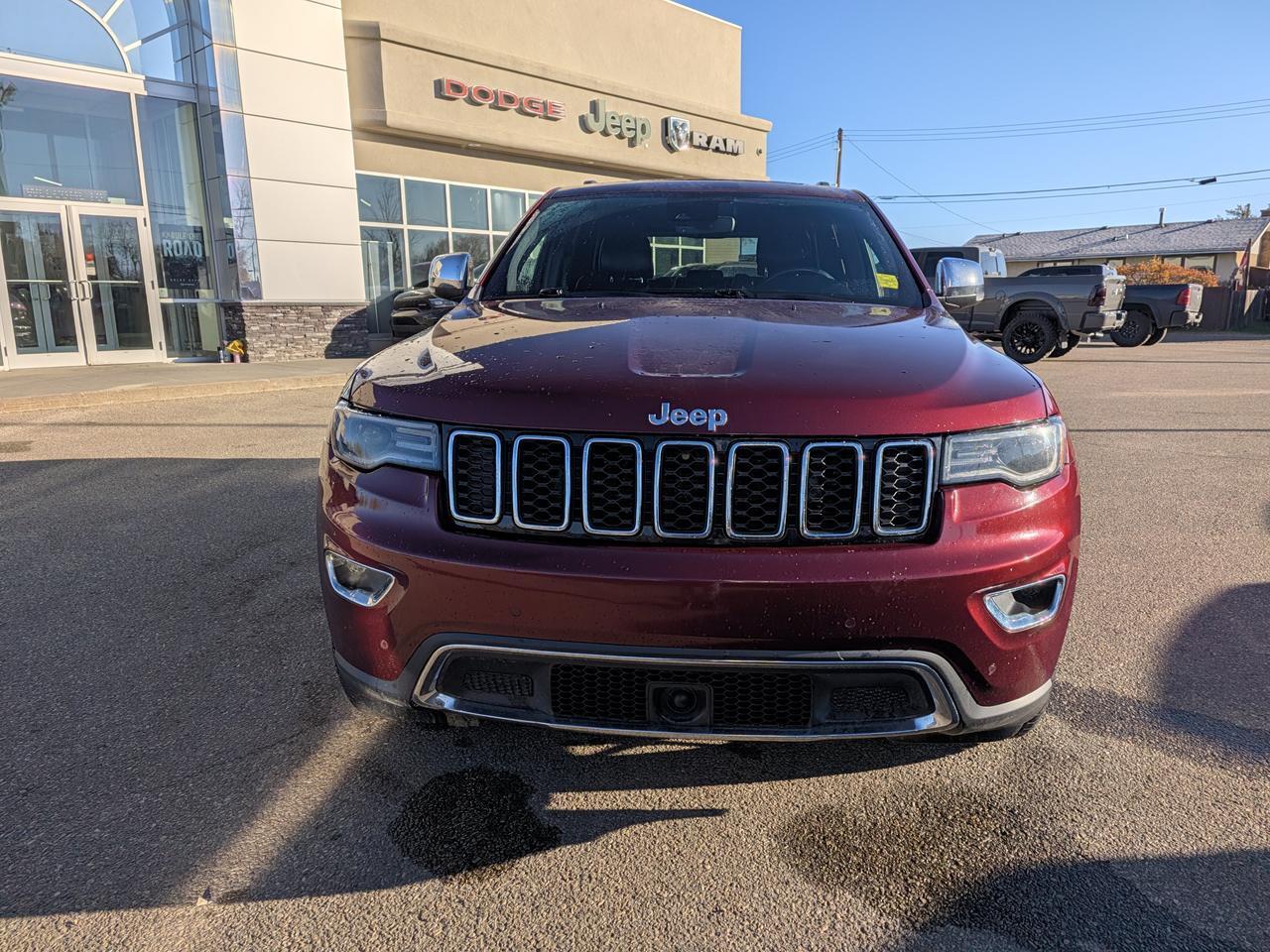2020 Jeep Grand Cherokee Limited 4x4 | V6 Pentastar | Nappa Leather Heated Vented Seats | NAV | Power Sunroof Redwater AB
