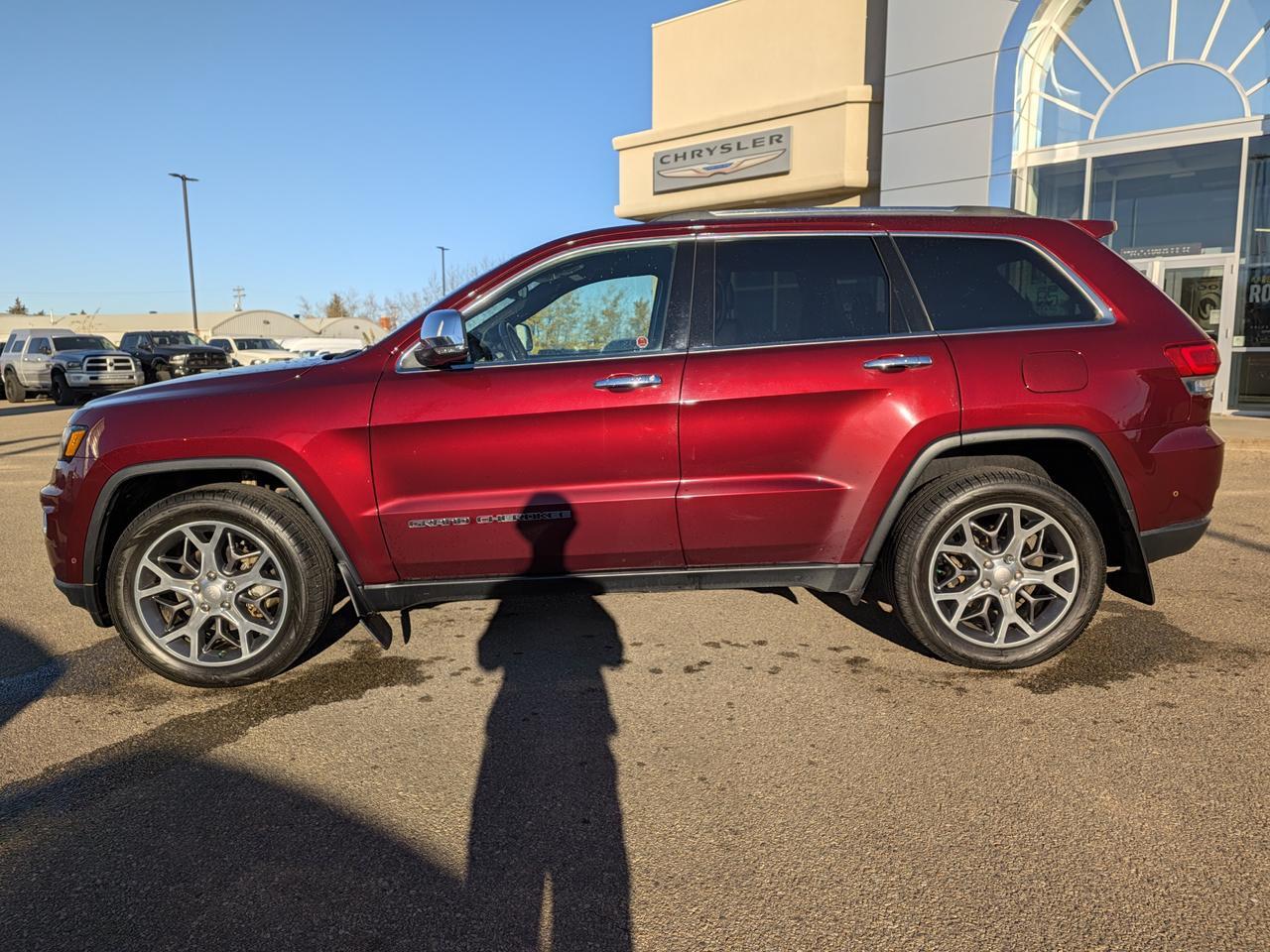 2020 Jeep Grand Cherokee Limited 4x4 | V6 Pentastar | Nappa Leather Heated Vented Seats | NAV | Power Sunroof Redwater AB