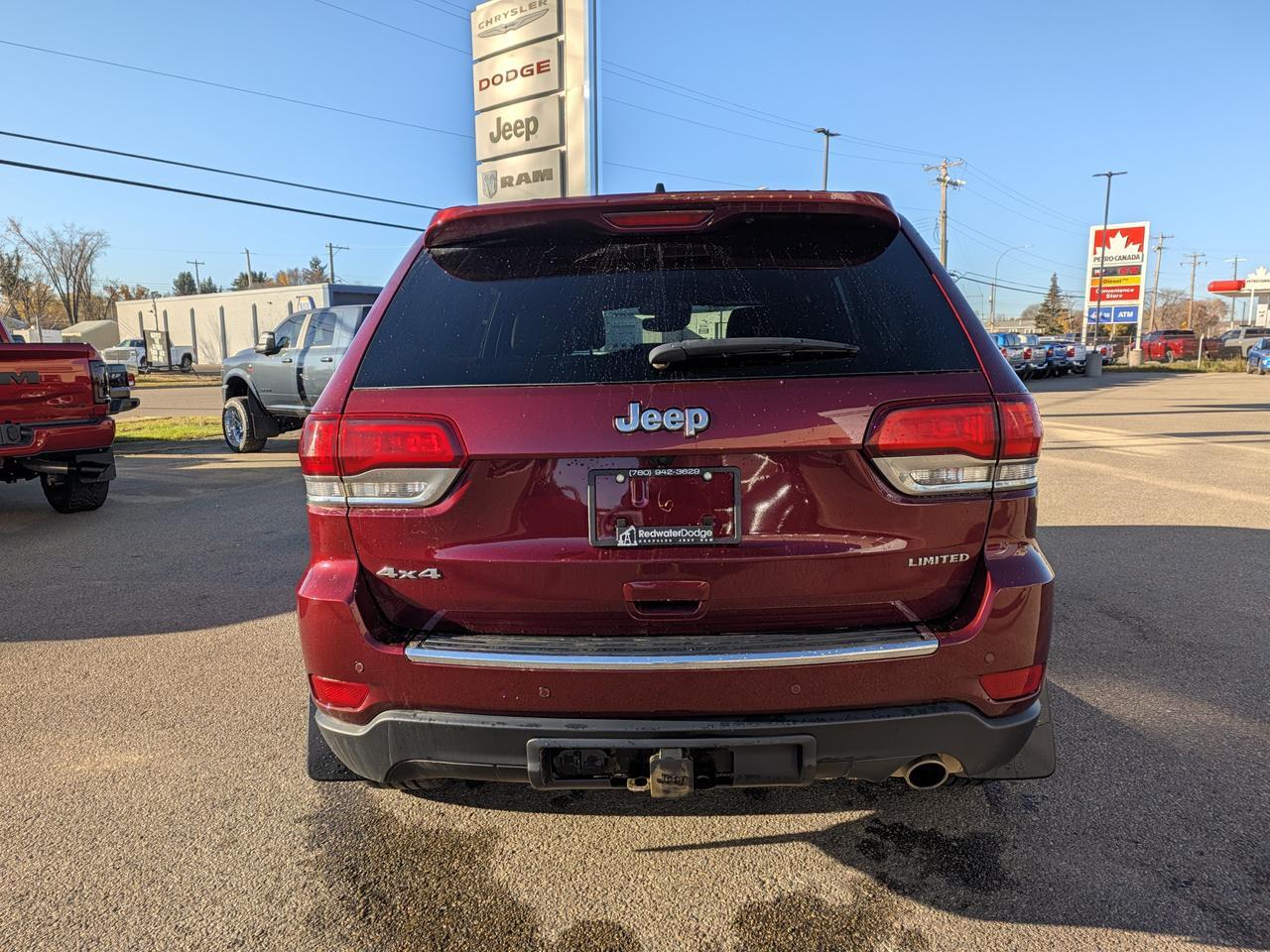 2020 Jeep Grand Cherokee Limited 4x4 | V6 Pentastar | Nappa Leather Heated Vented Seats | NAV | Power Sunroof Redwater AB