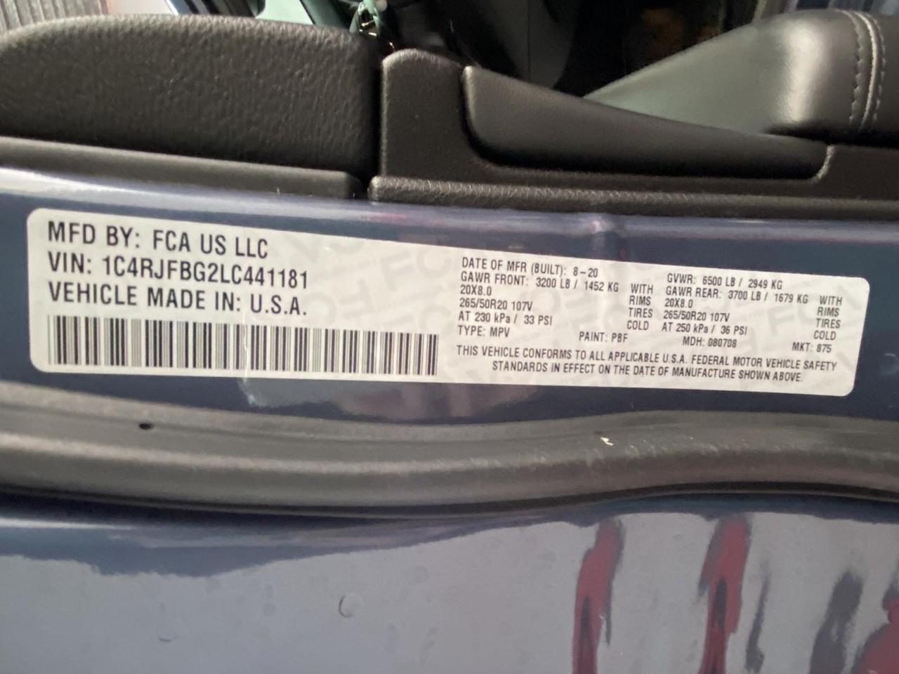 2020 Jeep Grand Cherokee Limited Richmond Hill NY