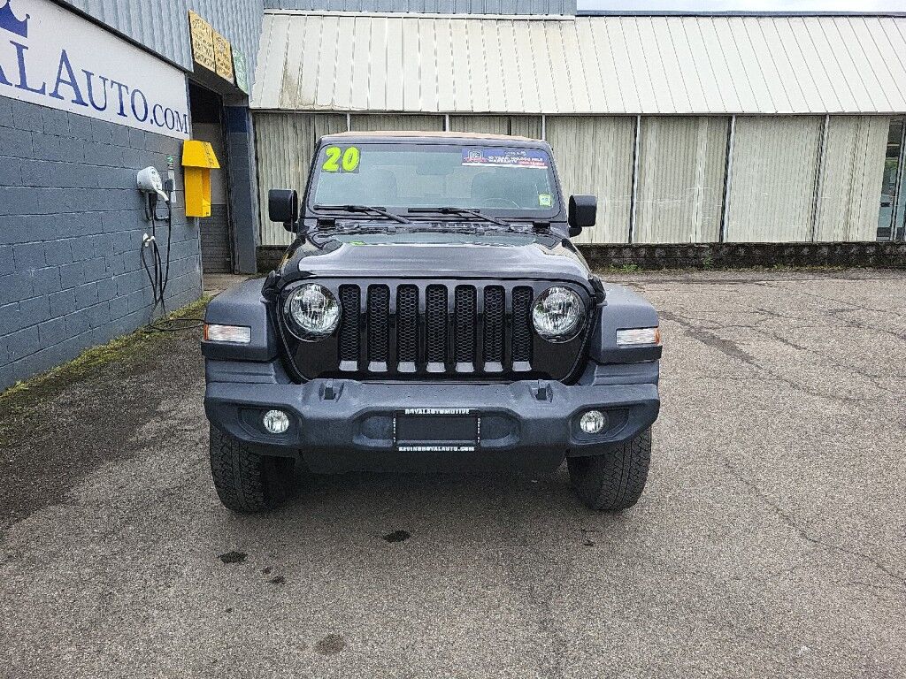 2020 Jeep Wrangler Black and Tan Owego NY