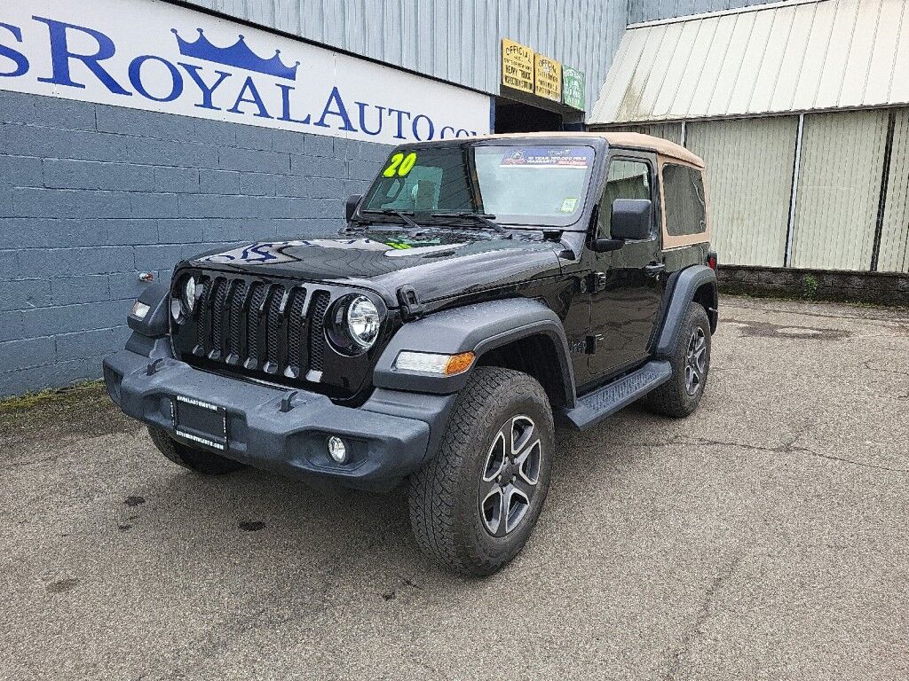 2020 Jeep Wrangler Black and Tan