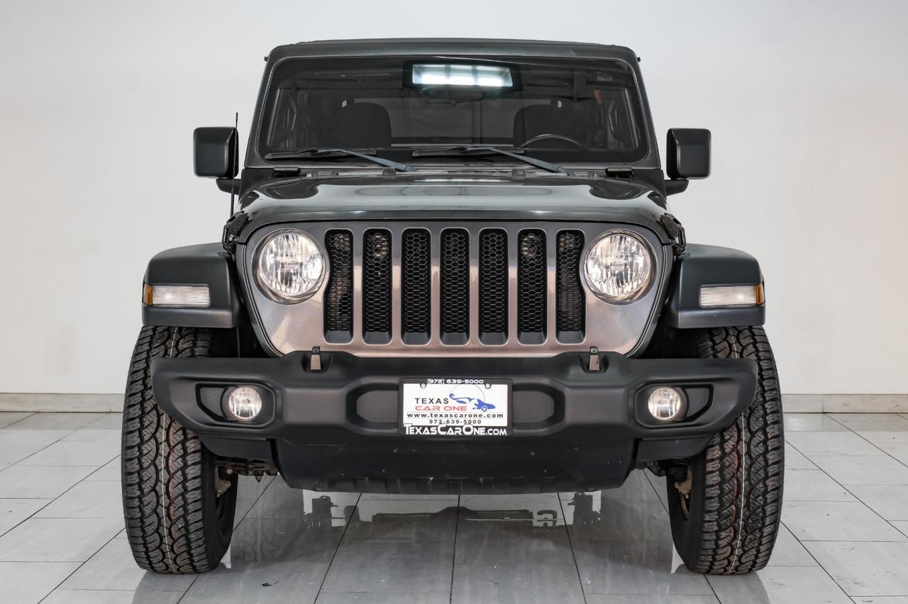 2020 Jeep Wrangler SPORT S 4WD SOFT TOP CONVERTIBLE REAR CAMERA KEYLESS START BLUET