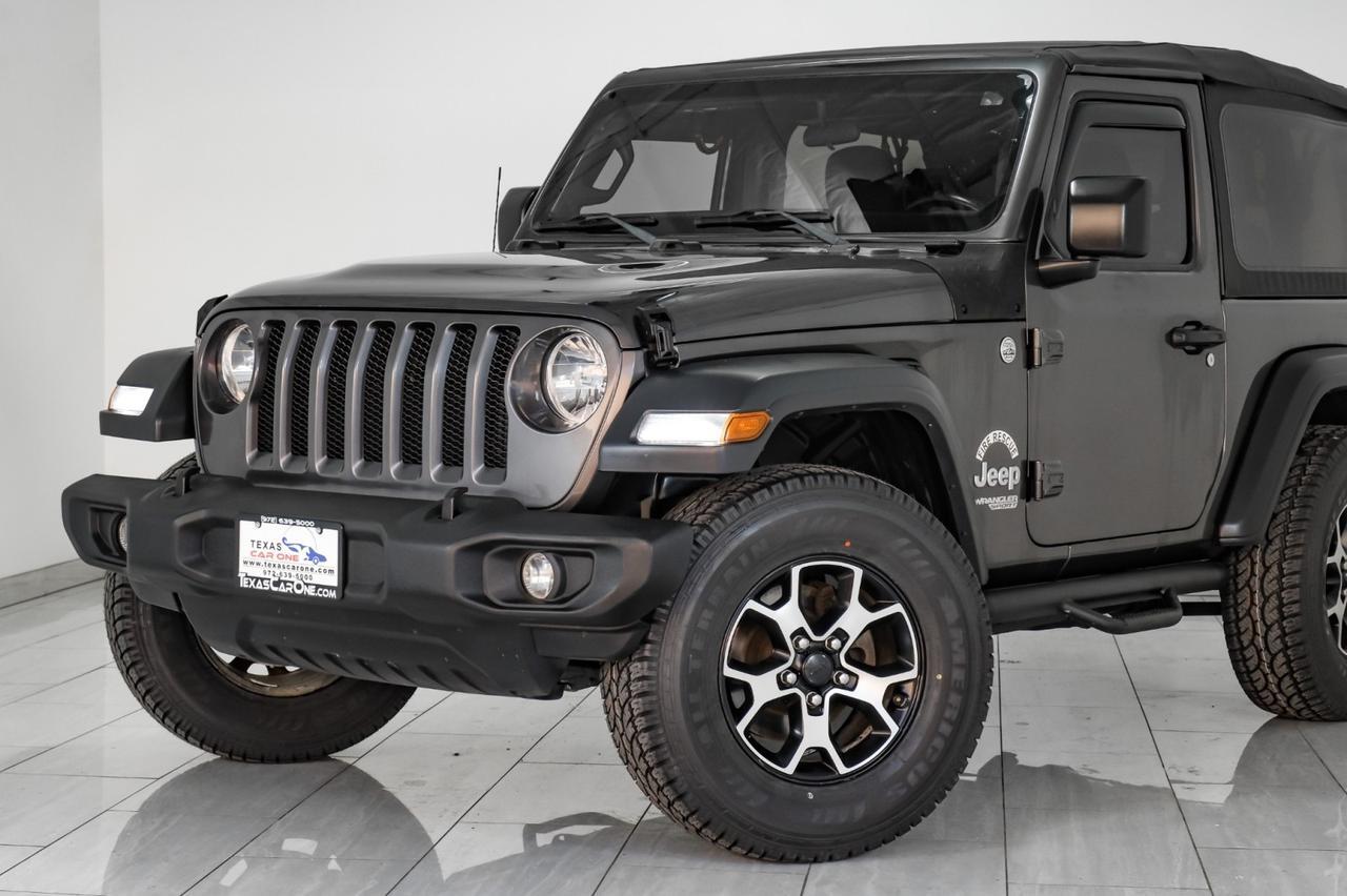 2020 Jeep Wrangler SPORT S 4WD SOFT TOP CONVERTIBLE REAR CAMERA KEYLESS START BLUET Carrollton TX