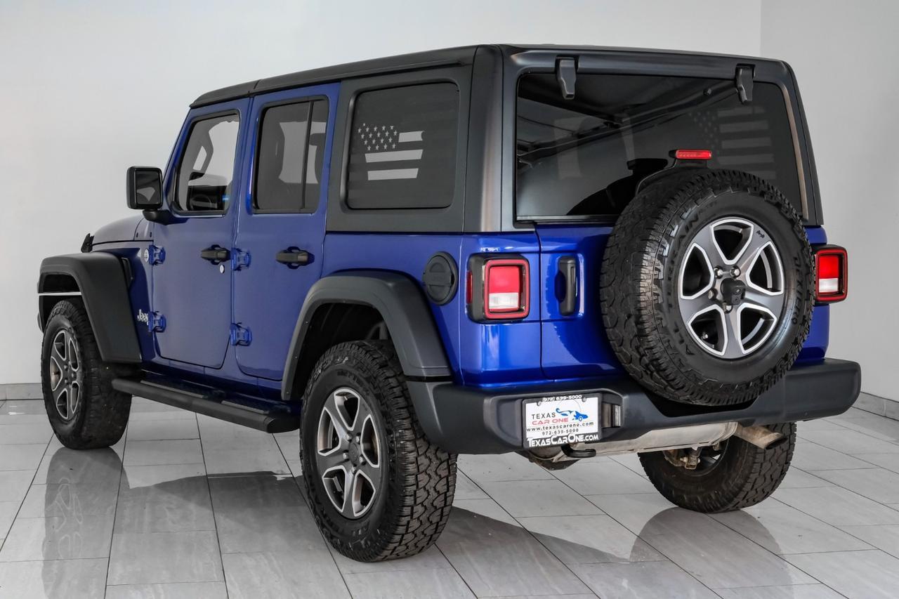 2020 Jeep Wrangler UNLIMITED SPORT 4WD AUTOMATIC HARD TOP CONVERTIBLE HEATED SEATS Carrollton TX