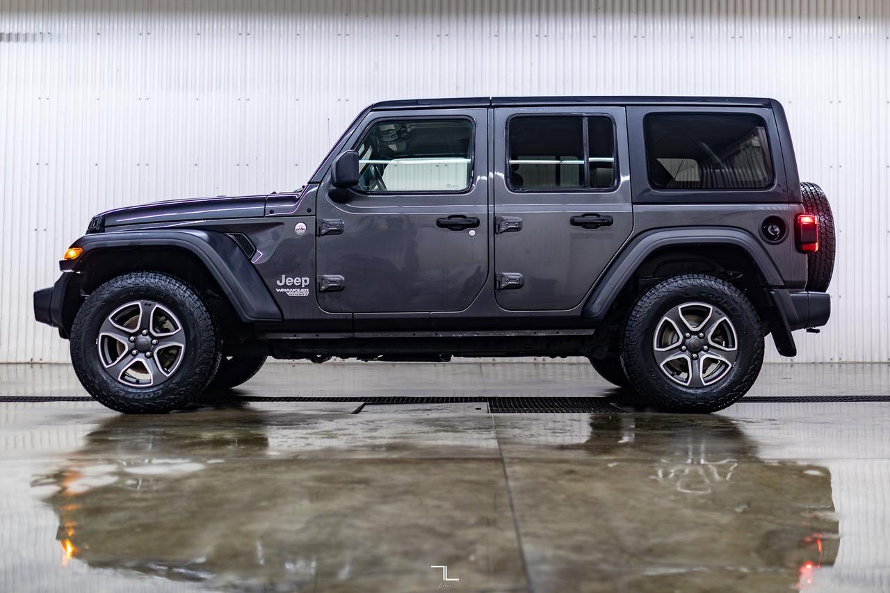 2020 Jeep Wrangler Unlimited 4x4 Sport BCam Manual Red Deer AB