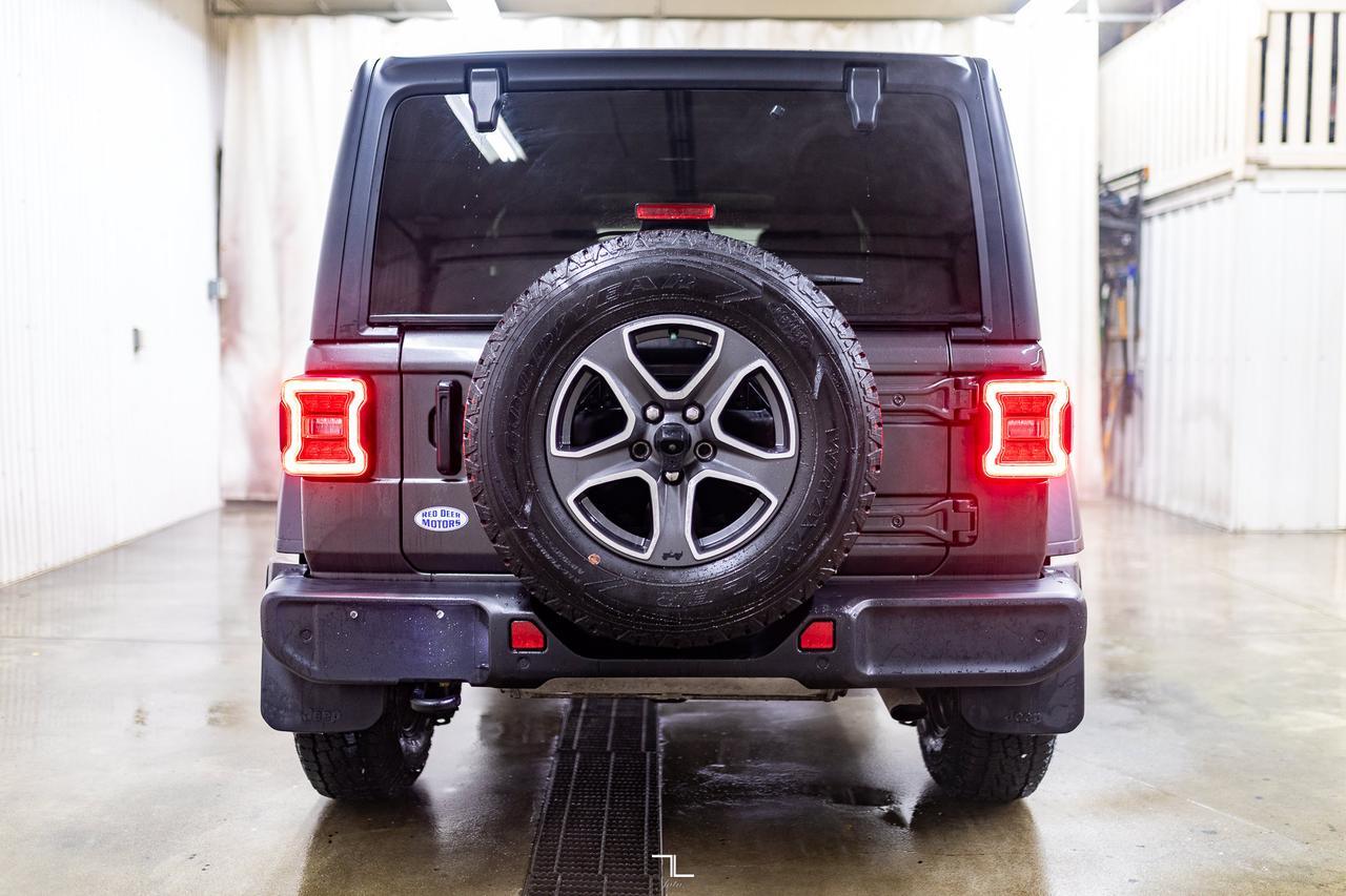 2020 Jeep Wrangler Unlimited 4x4 Sport BCam Manual Red Deer AB