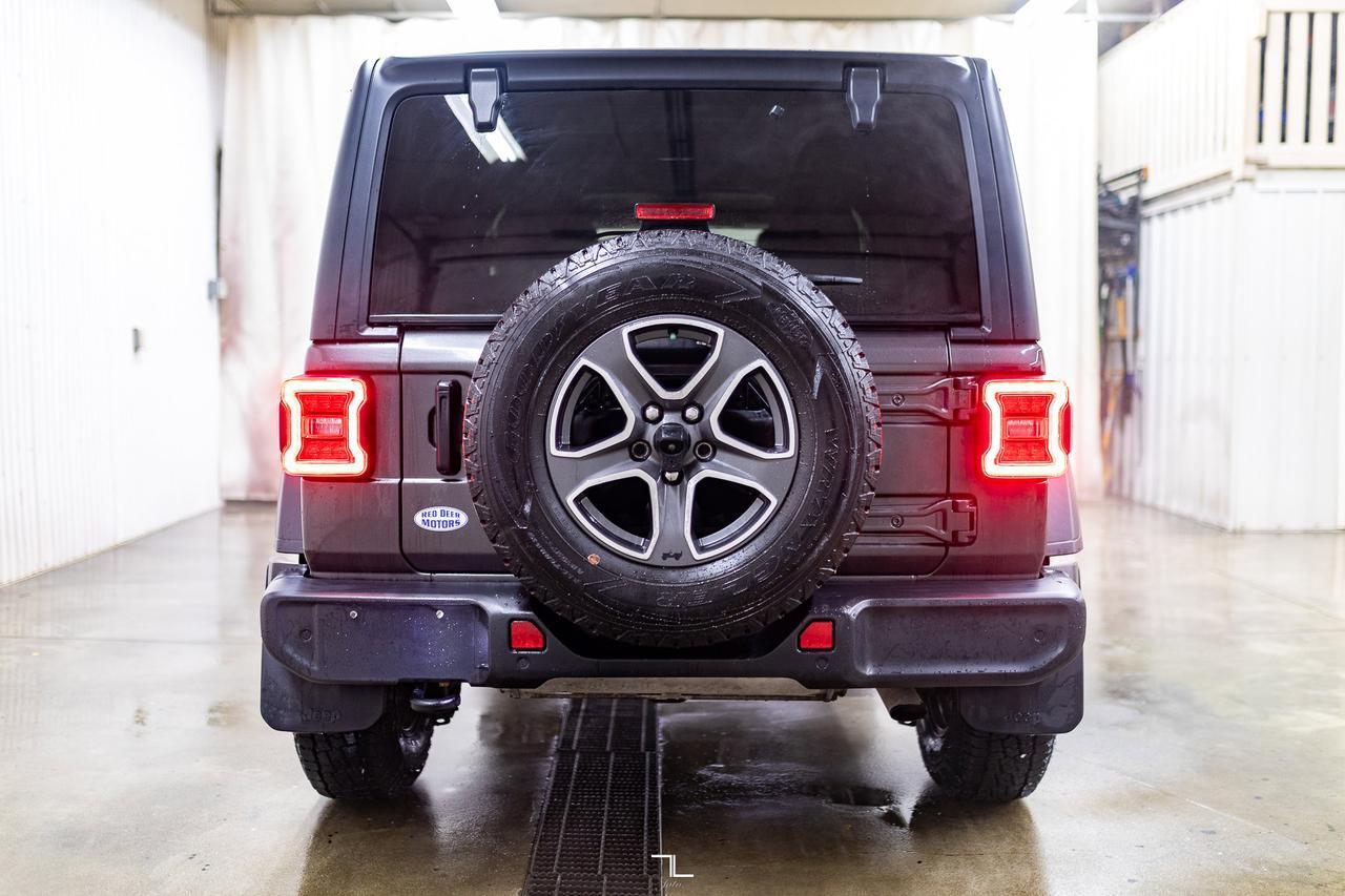 2020 Jeep Wrangler Unlimited 4x4 Sport BCam Manual Red Deer AB