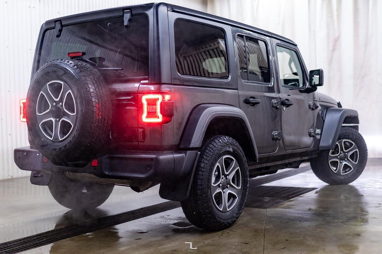 2020 Jeep Wrangler Unlimited 4x4 Sport BCam Manual Red Deer AB