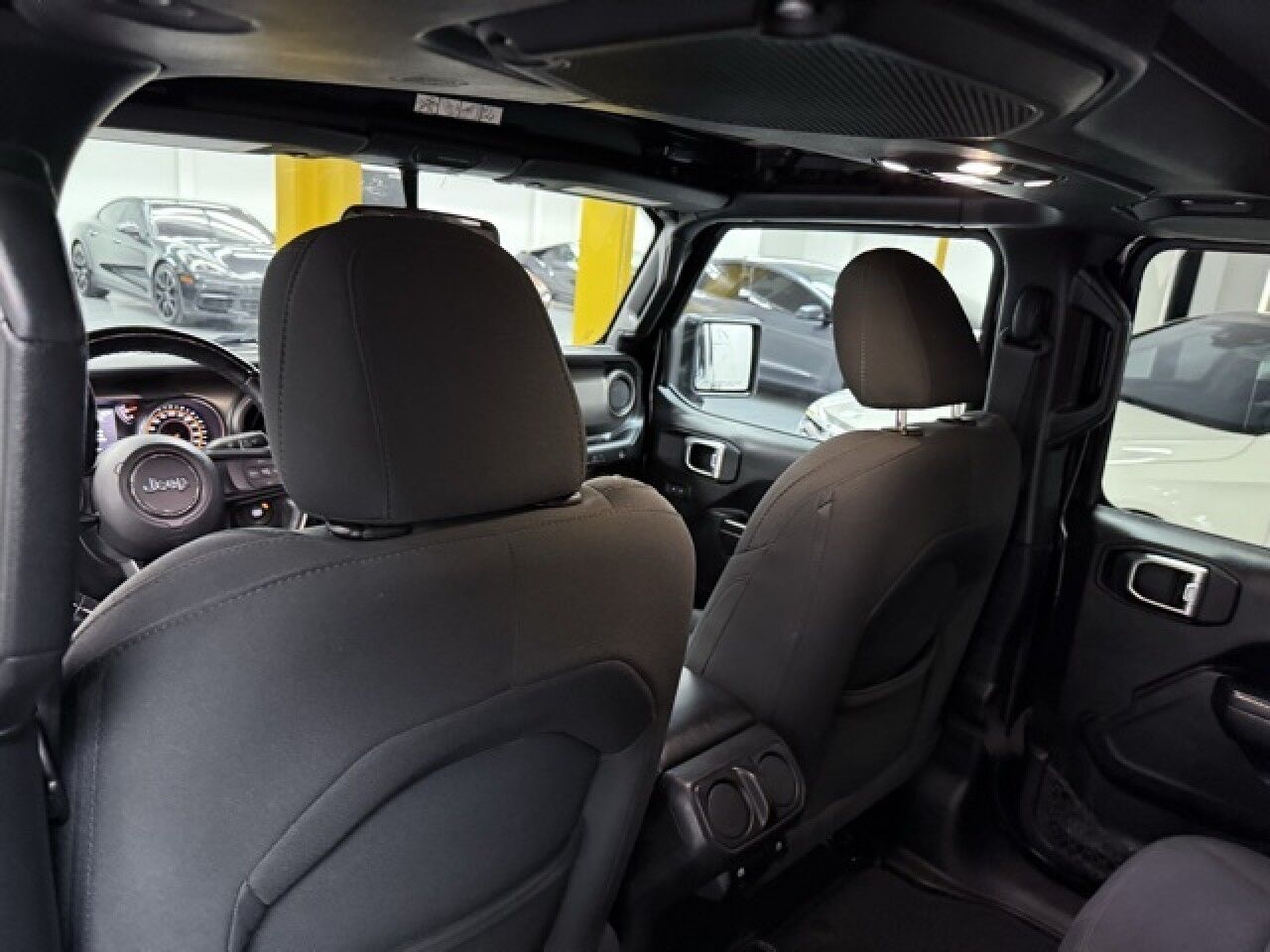 2020 Jeep Wrangler Unlimited Black and Tan Dallas TX