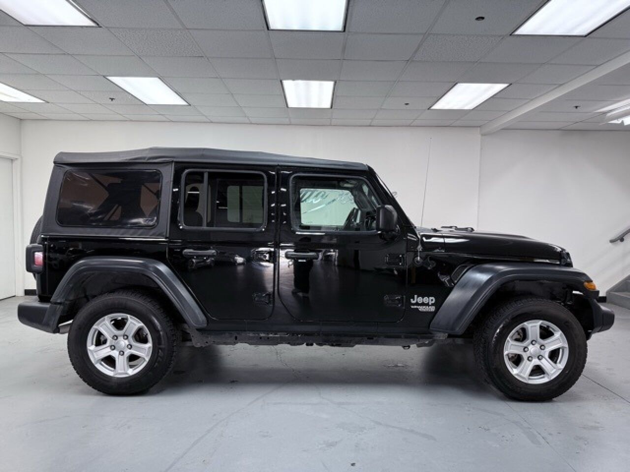 2020 Jeep Wrangler Unlimited Black and Tan Dallas TX