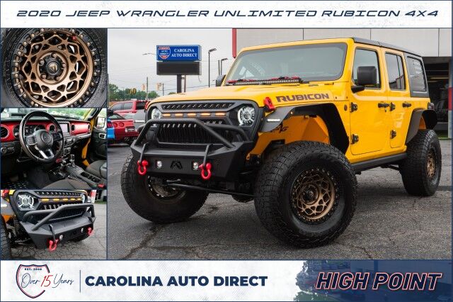 2020 Jeep Wrangler Unlimited Rubicon 4X4 / $10K IN UPGRADES / WHEELS & TIRES! High Point NC