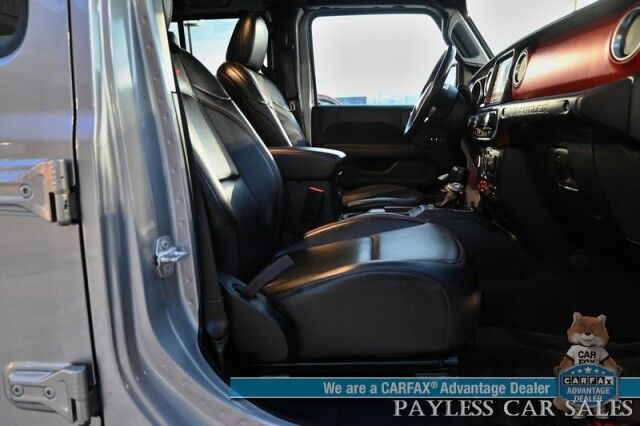 2020 Jeep Wrangler Unlimited Rubicon / 4X4 / Auto Start / Heated Leather Seats / Heated Steering Wheel / NAV / Alpine Speakers / Adaptive Cruise Control / Blind Spot Alert / Apple CarPlay & Android Auto / ZEON12-S Winch / FUEL Wheels / Tow Pkg Anchorage AK