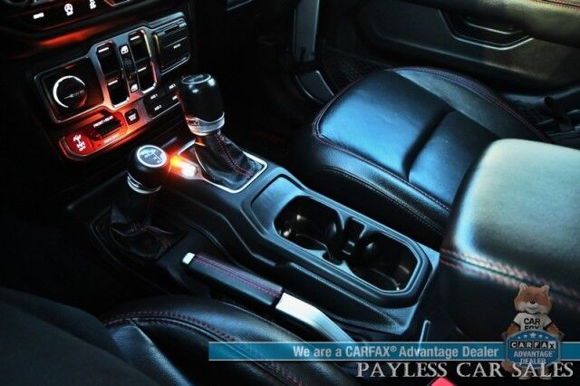 2020 Jeep Wrangler Unlimited Rubicon / 4X4 / Auto Start / Heated Leather Seats / Heated Steering Wheel / NAV / Alpine Speakers / Adaptive Cruise Control / Blind Spot Alert / Apple CarPlay & Android Auto / ZEON12-S Winch / FUEL Wheels / Tow Pkg Anchorage AK