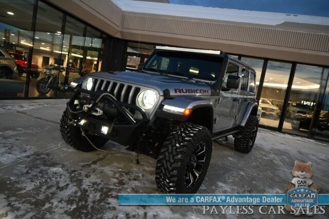 2020 Jeep Wrangler Unlimited Rubicon / 4X4 / Auto Start / Heated Leather Seats / Heated Steering Wheel / NAV / Alpine Speakers / Adaptive Cruise Control / Blind Spot Alert / Apple CarPlay & Android Auto / ZEON12-S Winch / FUEL Wheels / Tow Pkg Anchorage AK