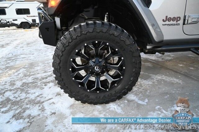 2020 Jeep Wrangler Unlimited Rubicon / 4X4 / Auto Start / Heated Leather Seats / Heated Steering Wheel / NAV / Alpine Speakers / Adaptive Cruise Control / Blind Spot Alert / Apple CarPlay & Android Auto / ZEON12-S Winch / FUEL Wheels / Tow Pkg Anchorage AK