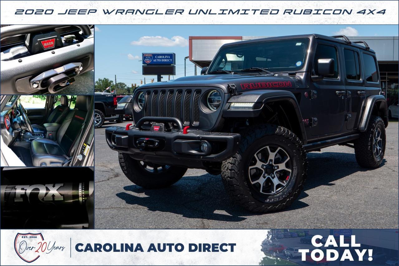 2020 Jeep Wrangler Unlimited Rubicon 4X4 / Heated Leather Seats / Steel Bumpers!