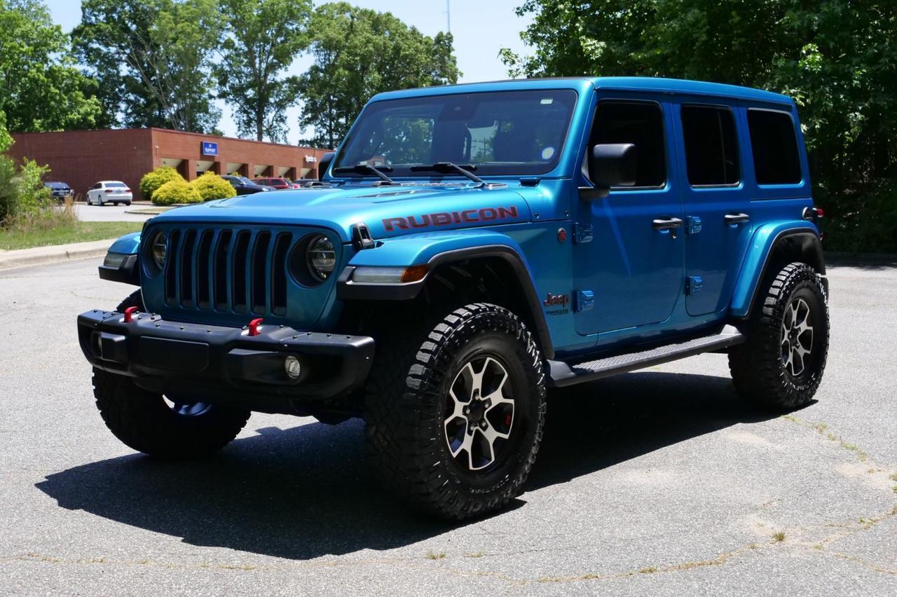 2020 Jeep Wrangler Unlimited Rubicon 4X4 / Sky One Roof / Steel Bumper Group! Lincolnton NC