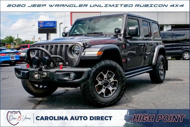 2020 Jeep Wrangler Unlimited Rubicon 4X4 / Steel Bumper Group / LED Lighting! High Point NC