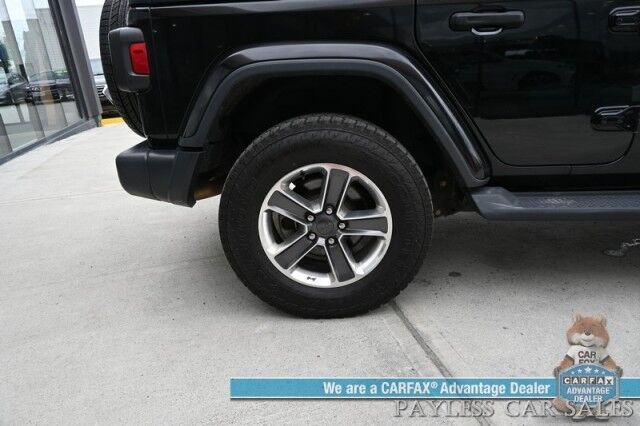 2020 Jeep Wrangler Unlimited Sahara / 4X4 / Hybrid / Automatic / Hardtop / Power Locks, Windows & Mirrors / Apple CarPlay & Android Auto / Back Up Camera / Air Conditioning / Cruise Control / Alloy Wheels / 22 MPG / 1-Owner Anchorage AK