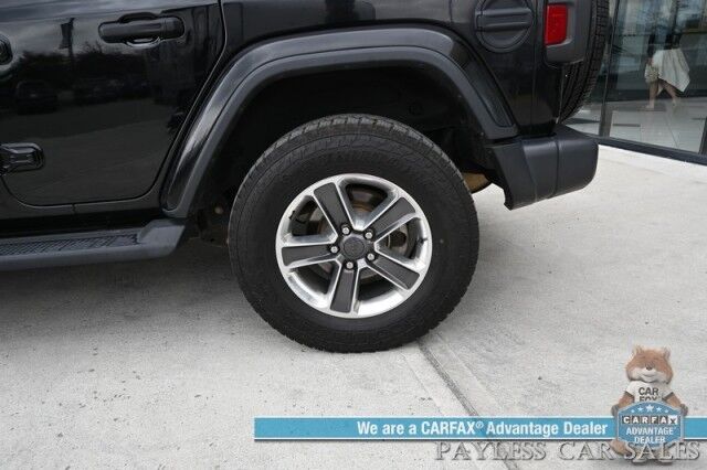 2020 Jeep Wrangler Unlimited Sahara / 4X4 / Hybrid / Automatic / Hardtop / Power Locks, Windows & Mirrors / Apple CarPlay & Android Auto / Back Up Camera / Air Conditioning / Cruise Control / Alloy Wheels / 22 MPG / 1-Owner Anchorage AK