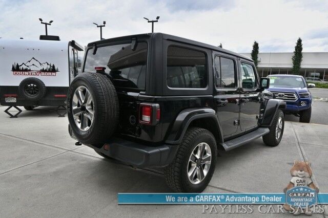 2020 Jeep Wrangler Unlimited Sahara / 4X4 / Hybrid / Automatic / Hardtop / Power Locks, Windows & Mirrors / Apple CarPlay & Android Auto / Back Up Camera / Air Conditioning / Cruise Control / Alloy Wheels / 22 MPG / 1-Owner Anchorage AK