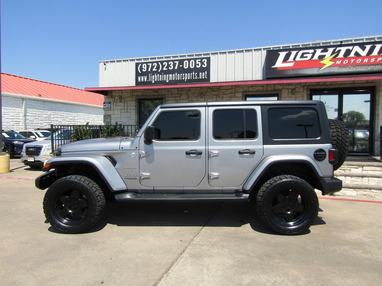 2020 Jeep Wrangler Unlimited Sahara 4x4 Grand Prairie TX