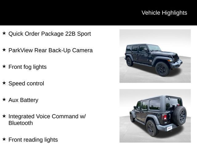 2020 Jeep Wrangler Unlimited Sport Raleigh NC