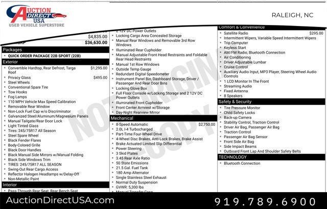 2020 Jeep Wrangler Unlimited Sport Raleigh NC