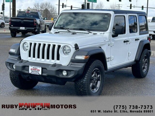 2020 Jeep Wrangler Unlimited Sport S Elko NV
