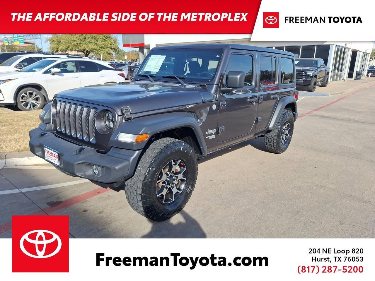 2020 Jeep Wrangler Unlimited Sport S Hurst TX