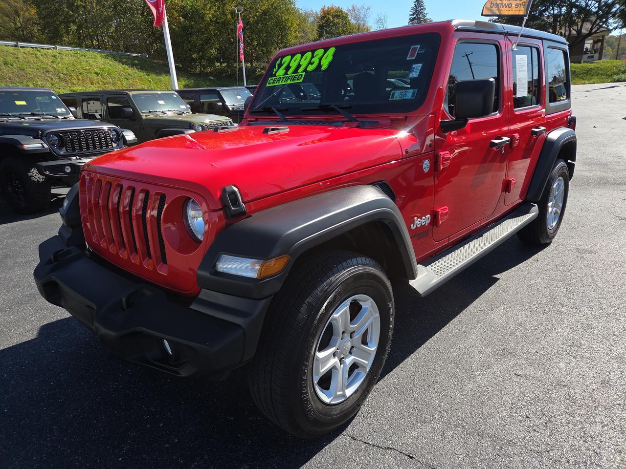 2020 Jeep Wrangler Unlimited Sport S Hamburg PA