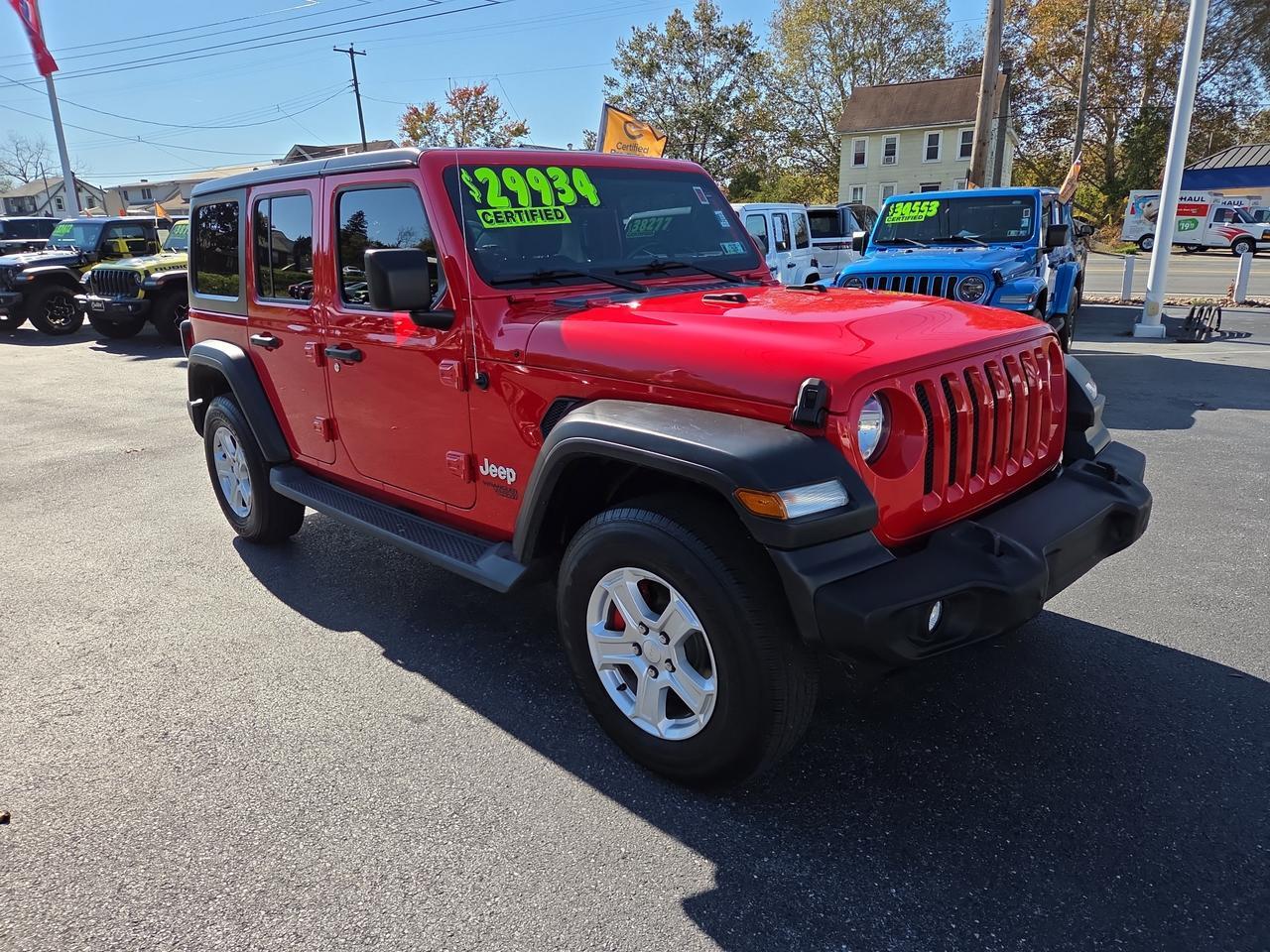 2020 Jeep Wrangler Unlimited Sport S Hamburg PA