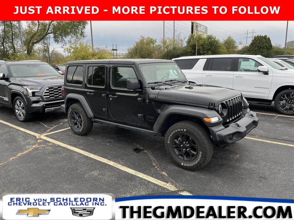 2020 Jeep Wrangler Unlimited Willys 4WD Technology ColdWx Conv Black3-PieceHardtopGroups w/Alpine HtdSeats RemoteStart Milwaukee WI 2020 Jeep Wrangler Unlimited Willys 4WD Technology ColdWx Conv Black3-PieceHardtopGroups w/Alpine HtdSeats RemoteStart Milwaukee WI