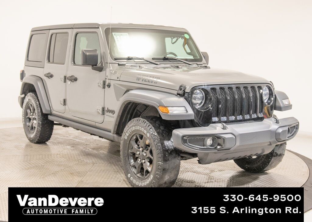 Used 2020 Jeep Wrangler Unlimited Willys 4WD