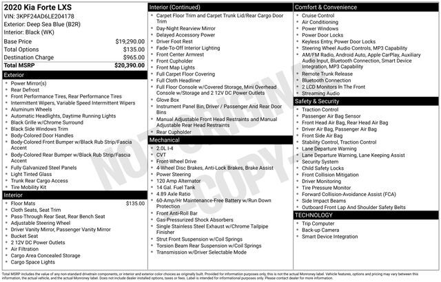 2020 Kia Forte LXS Raleigh NC