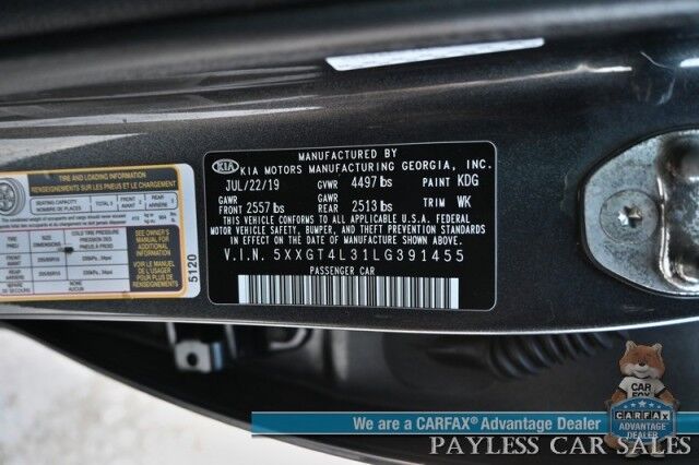 2020 Kia Optima LX / Back Up Camera / Blind Spot Alert / Lane Departure Alert / Apple CarPlay & Android Auto / Cruise Control / Aux & USB Jacks / Air Conditioning / Alloy Wheels / New Tires / 32 MPG Anchorage AK