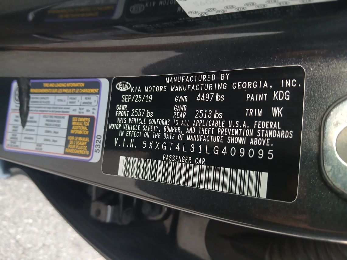 2020 Kia Optima S Sedan 4D Maitland FL