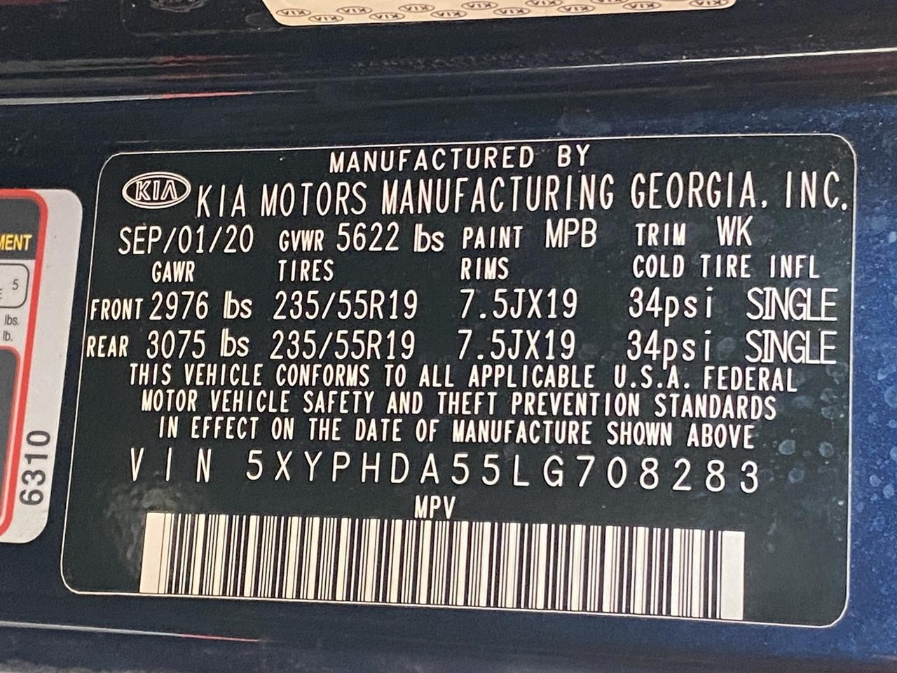 2020 Kia Sorento EX V6 Richmond Hill NY