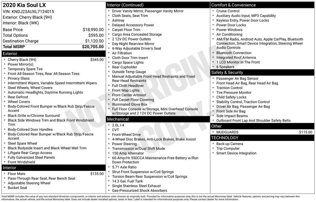 2020 Kia Soul LX Akron OH