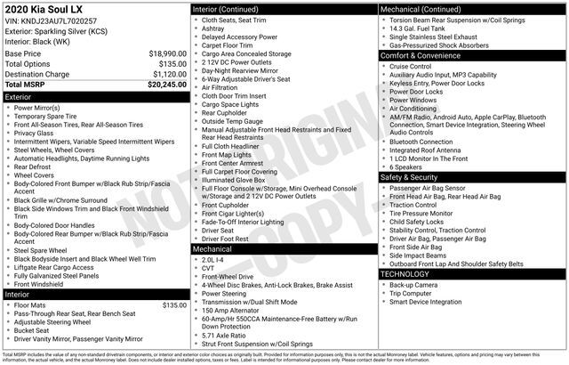 2020 Kia Soul LX Raleigh NC