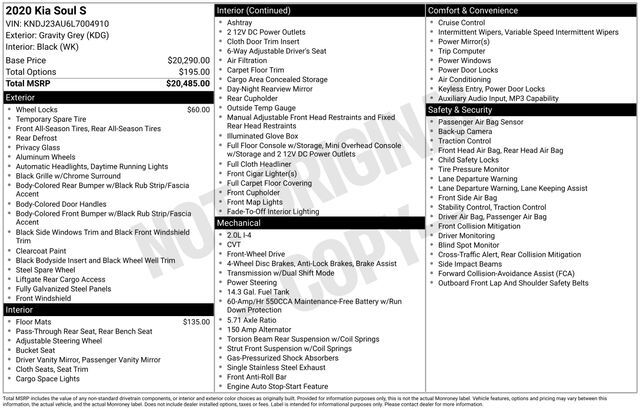 2020 Kia Soul S Raleigh NC