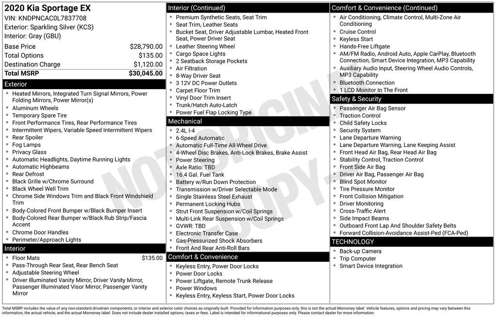 2020 Kia Sportage EX Akron OH