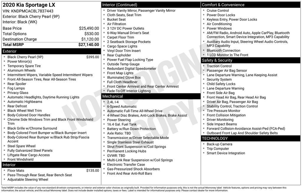 2020 Kia Sportage LX Akron OH