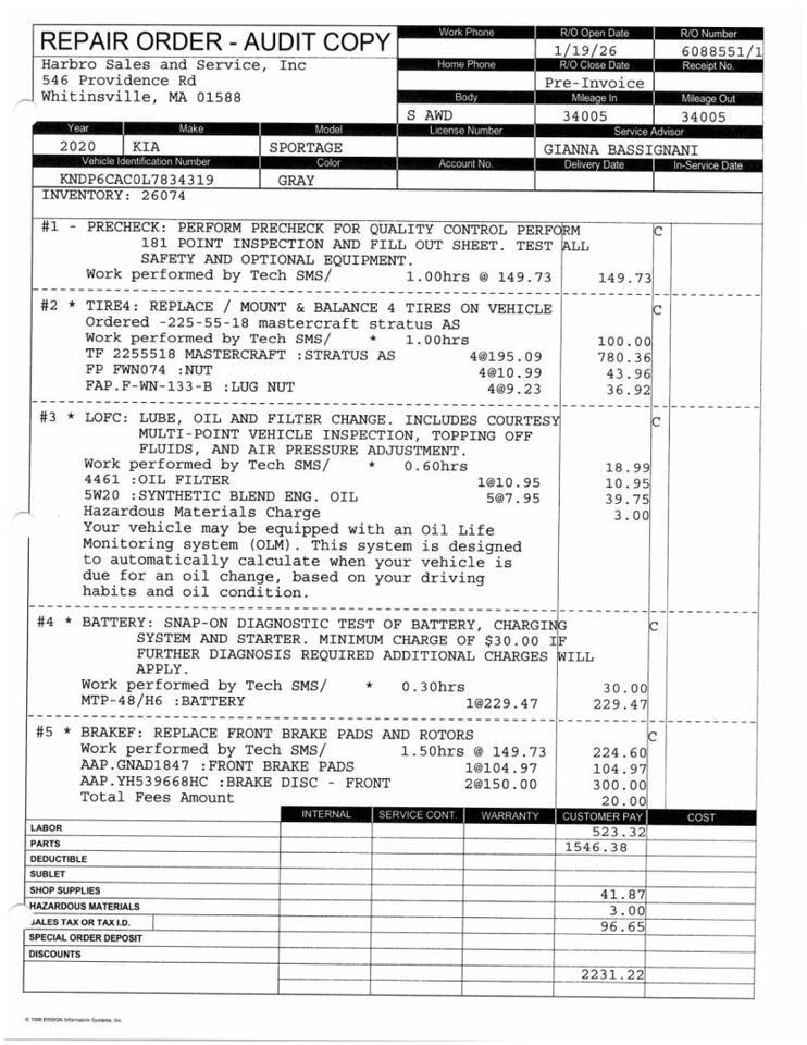2020 Kia Sportage S - LEATHER - HEATED SEATS Whitinsville MA