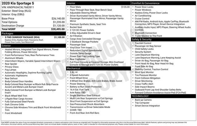 2020 Kia Sportage S Raleigh NC