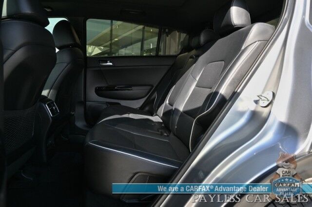 2020 Kia Sportage SX Turbo / AWD / Heated & Cooled Leather Seats / Heated Steering / NAV / Panoramic Sunroof / Adaptive Cruise / Blind Spot & Lane Alert / Apple CarPlay & Android Auto / Back Up Camera / Keyless Entry & Start / Tow Pkg Anchorage AK