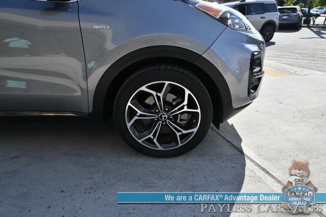2020 Kia Sportage SX Turbo / AWD / Heated & Cooled Leather Seats / Heated Steering / NAV / Panoramic Sunroof / Adaptive Cruise / Blind Spot & Lane Alert / Apple CarPlay & Android Auto / Back Up Camera / Keyless Entry & Start / Tow Pkg Anchorage AK