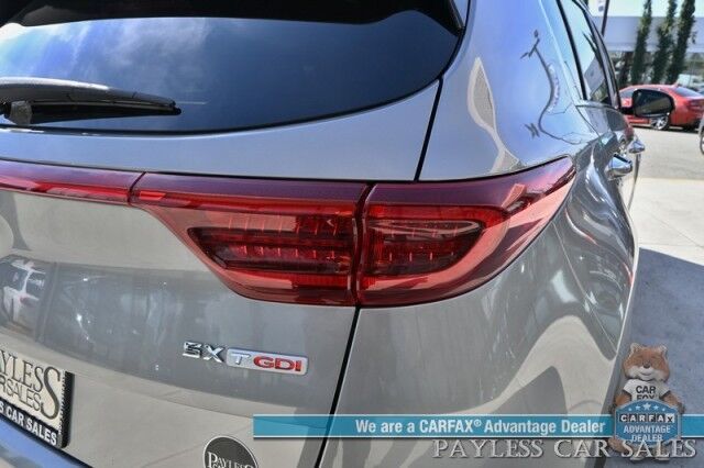 2020 Kia Sportage SX Turbo / AWD / Heated & Cooled Leather Seats / Heated Steering / NAV / Panoramic Sunroof / Adaptive Cruise / Blind Spot & Lane Alert / Apple CarPlay & Android Auto / Back Up Camera / Keyless Entry & Start / Tow Pkg Anchorage AK